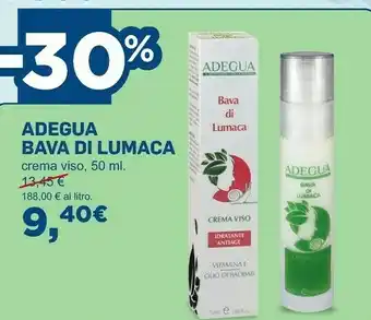 Coop Adegua Bava Di Lumaca Crema Viso 50ml offerta