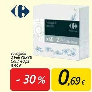 Carrefour Market Tovaglioli offerta