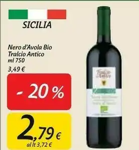 Tralcio antico Nero d'Avola