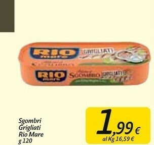Carrefour Market Rio Mare Filetti di sgombro offerta