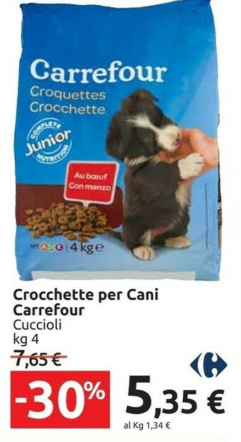 Carrefour Market Cibo per cani offerta