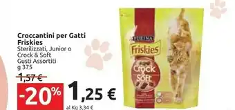 Carrefour Market Friskies Cibo per gatti offerta