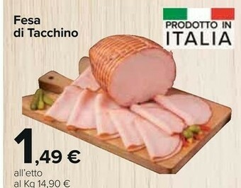 Carrefour Market Fesa Di Tacchino offerta