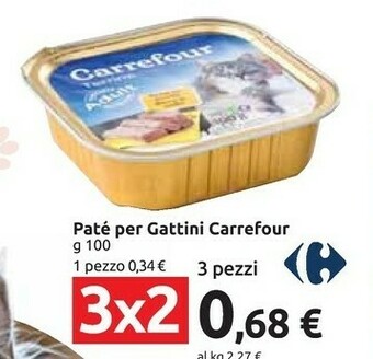 Carrefour Market Cibo per gatti offerta