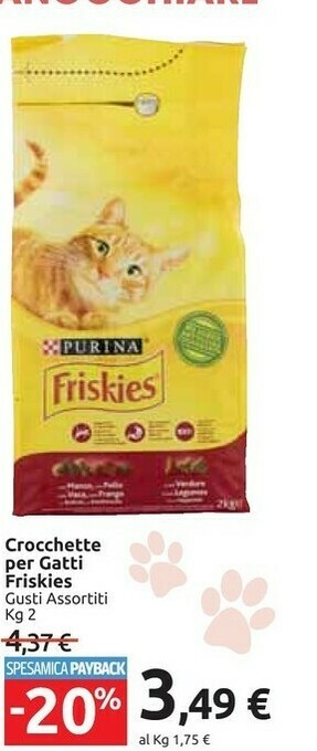 Carrefour Market Purina Cibo per gatti offerta