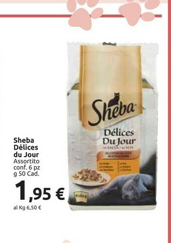 Carrefour Sheba Cibo per gatti offerta