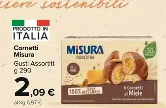 Carrefour Misura Misura - Cornetto al Miele offerta