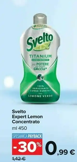 Carrefour Svelto Expert Lemon Concentrato offerta