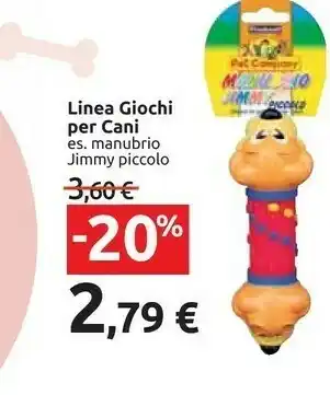 Carrefour Linea Giochi Per Cani offerta