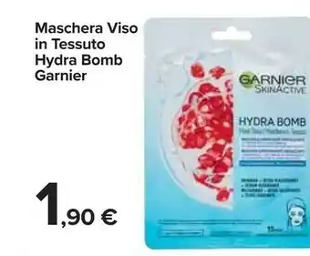 Hydra Garnier Maschera Viso In Tessuto Bomb
