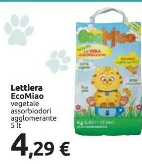 Carrefour Lettiera per gatti offerta