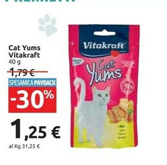 Carrefour Vitakraft Cibo per gatti offerta