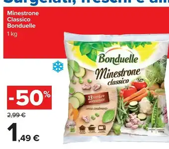 Carrefour Bonduelle Minestrone offerta