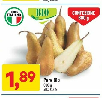 DPiù Pere Bio 600 G offerta