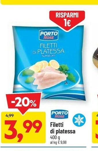 Porto rose Platessa