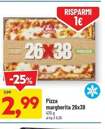 DPiù Italpizza Pizza Margherita offerta