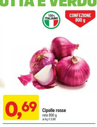 DPiù Cipolle Rosse offerta