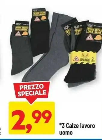 DPiù Calze Lavoro Uomo offerta