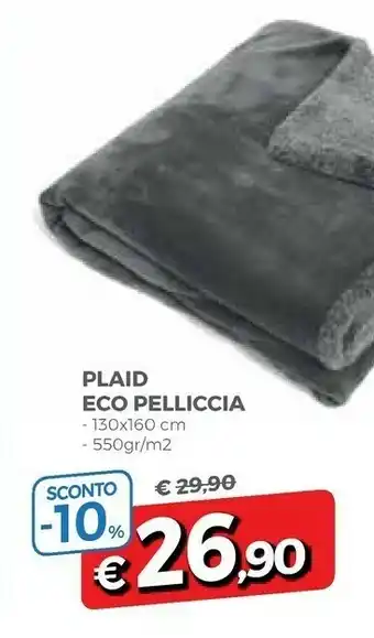 Famila Plaid Eco Pelliccia offerta