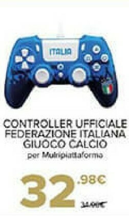 Gamestop Controller Ufficiale Federazione Italiana Giuoco Calcio offerta