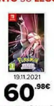 Gamestop Nintendo Pokemon Perla Splendente offerta
