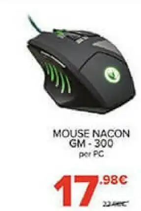 Gamestop Nacon Mouse GM 300 offerta