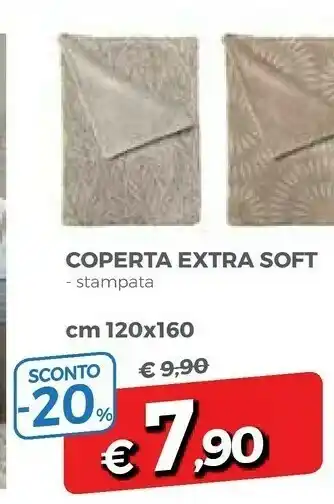 Famila Coperta Extra Soft offerta