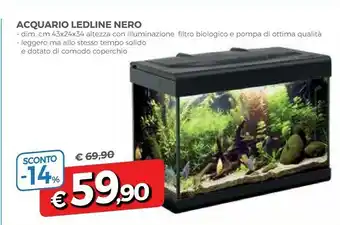 Acquario Ledline Nero