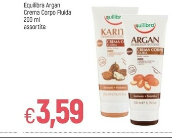 Famila Equilibra Crema corpo offerta