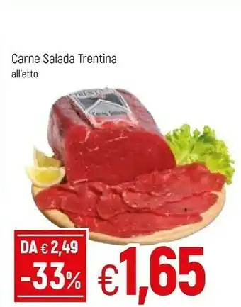Famila Salumificio trentino Carne Salada offerta