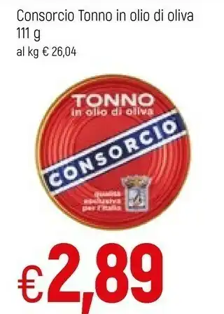 Famila Consorcio Tonno In Olio Di Oliva 111 G offerta