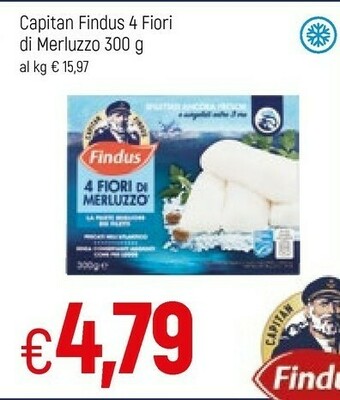 Famila Findus Filetti di merluzzo offerta