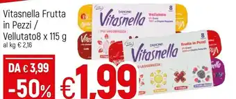 Famila Vitasnella Snack Prugna Ricchi Di Frutta offerta