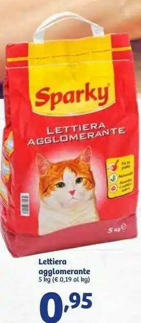 In'S Mercato Sparky Lettiera Agglomerante offerta