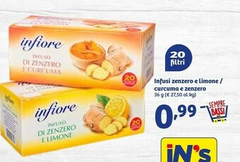 In'S Mercato Infiore Tisane offerta