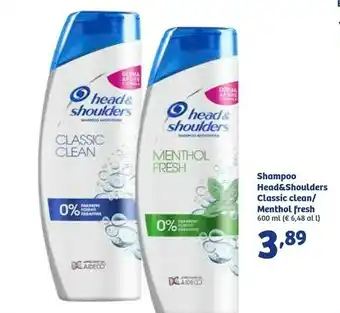 In'S Mercato Head & Shoulders Shampoo Classic Clean 600ml offerta