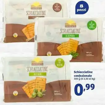 In'S Mercato Schiacciatine Al Olive 300g offerta