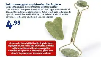 In'S Mercato Giada Rullo Massaggiante E Pietra Gua Sha In offerta