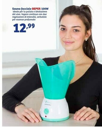 In'S Mercato Beper Sauna Facciale 100w offerta
