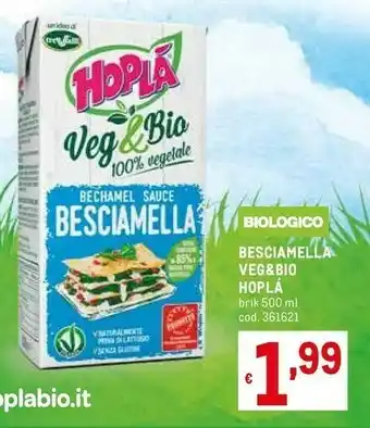Hoplà Besciamella Da Chef 500 G(ml)