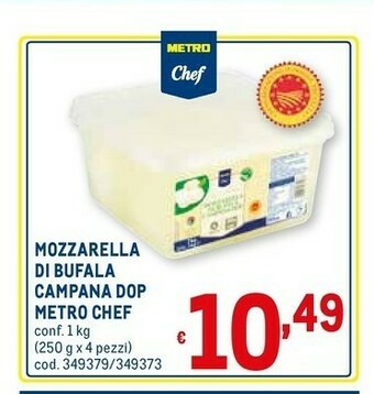 Metro Metro chef Mozzarella di bufala offerta