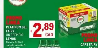 Metro Fairy Platinium Gel offerta