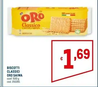 Metro Saiwa Oro Classico 500 G(ml) offerta