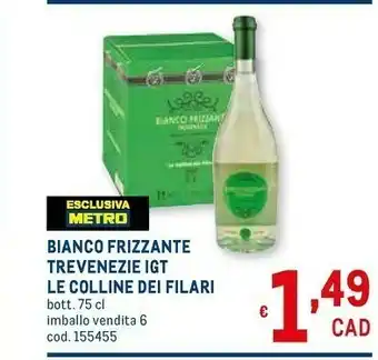 Metro Trevenezie Bianco Frizzante offerta