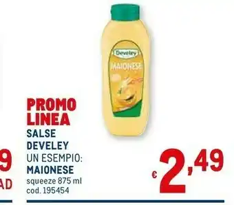 Metro Develey Salsa offerta