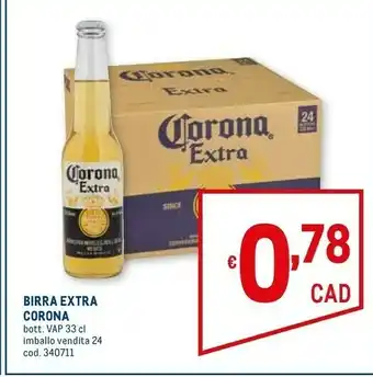 Metro Corona Extra Birra 330ml offerta