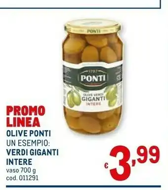 Metro Ponti Olive offerta