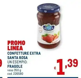 Metro Santa rosa Fragole 350 G(ml) offerta