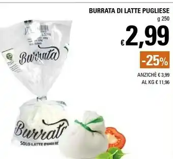 Basko Burrata Di Latte Pugliese offerta