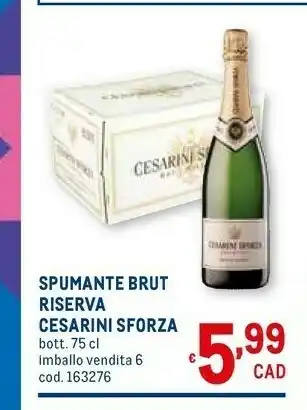 Cesarini sforza Spumante Brut 750 G(ml)